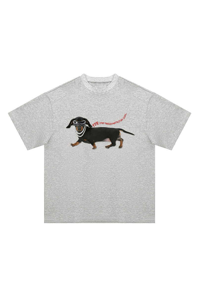 Graphic Print Oversized T-Shirt