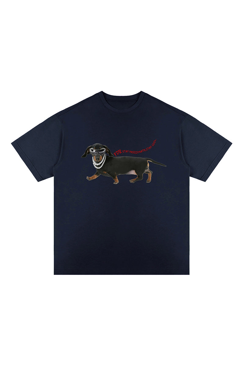 Graphic Print Oversized T-Shirt