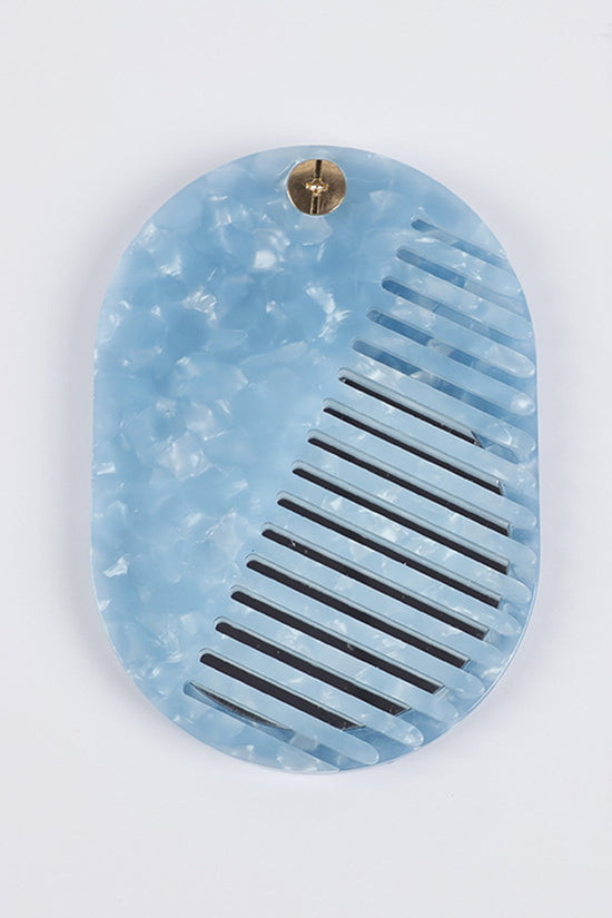 Elegant Oval Hair Comb