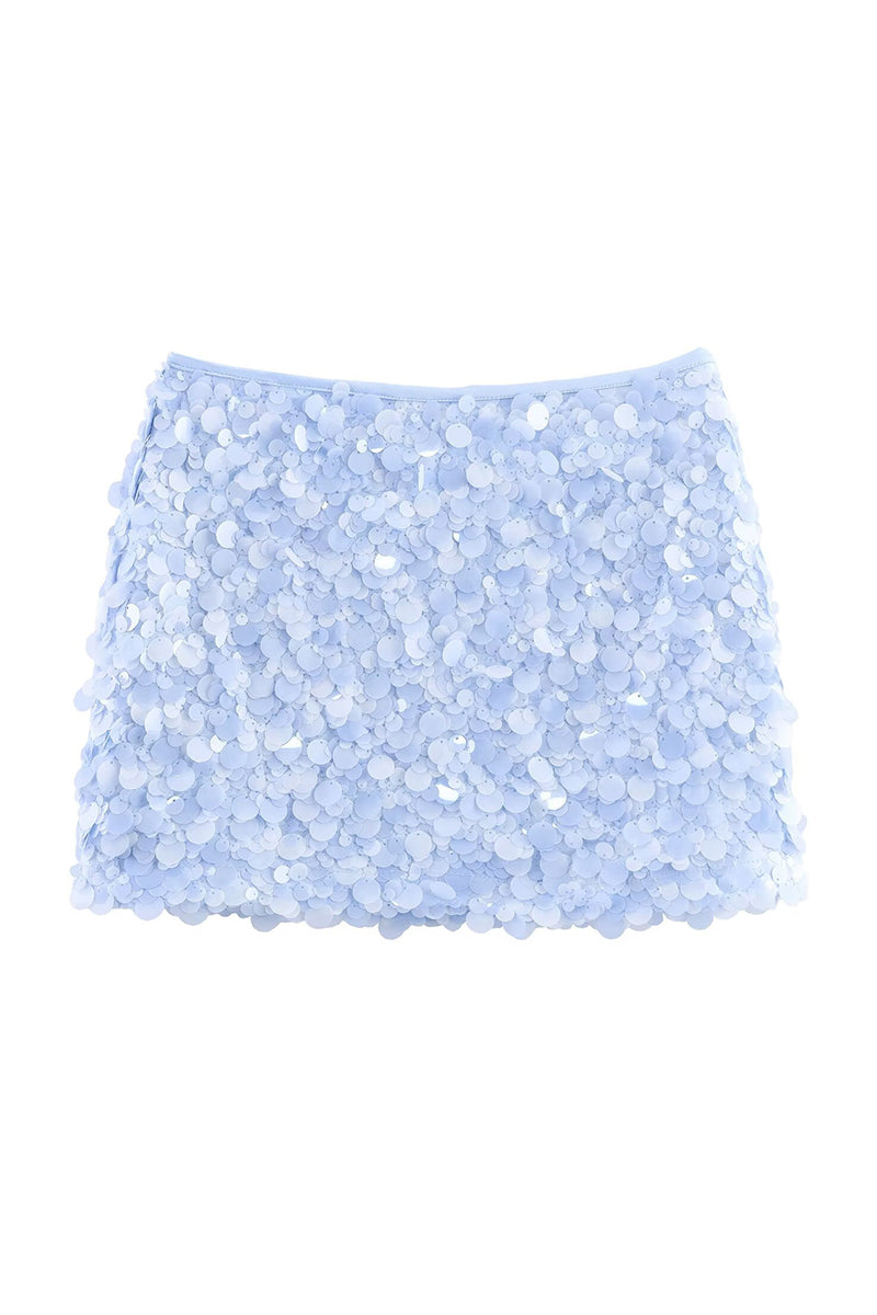 Sequin Glam Mini Skirt