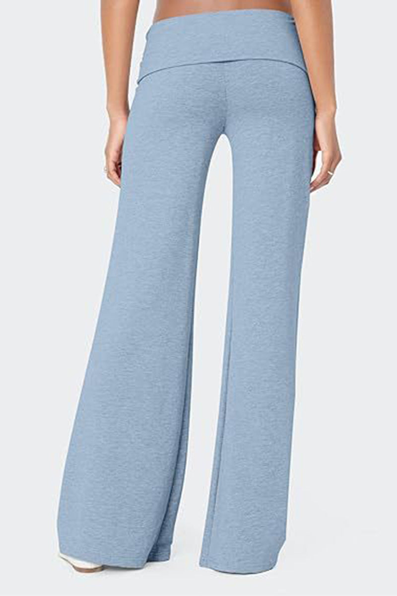 Flared High-Waist Workout Leggings