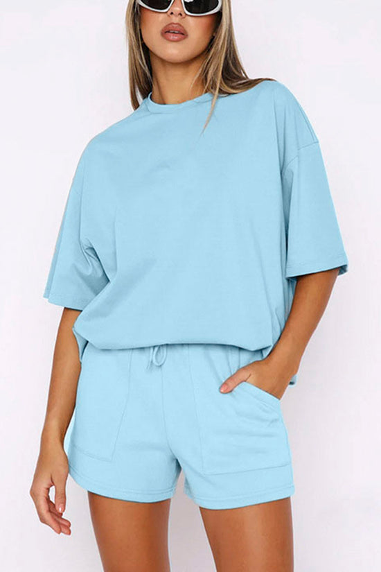 Casual Activewear Two-Piece Set