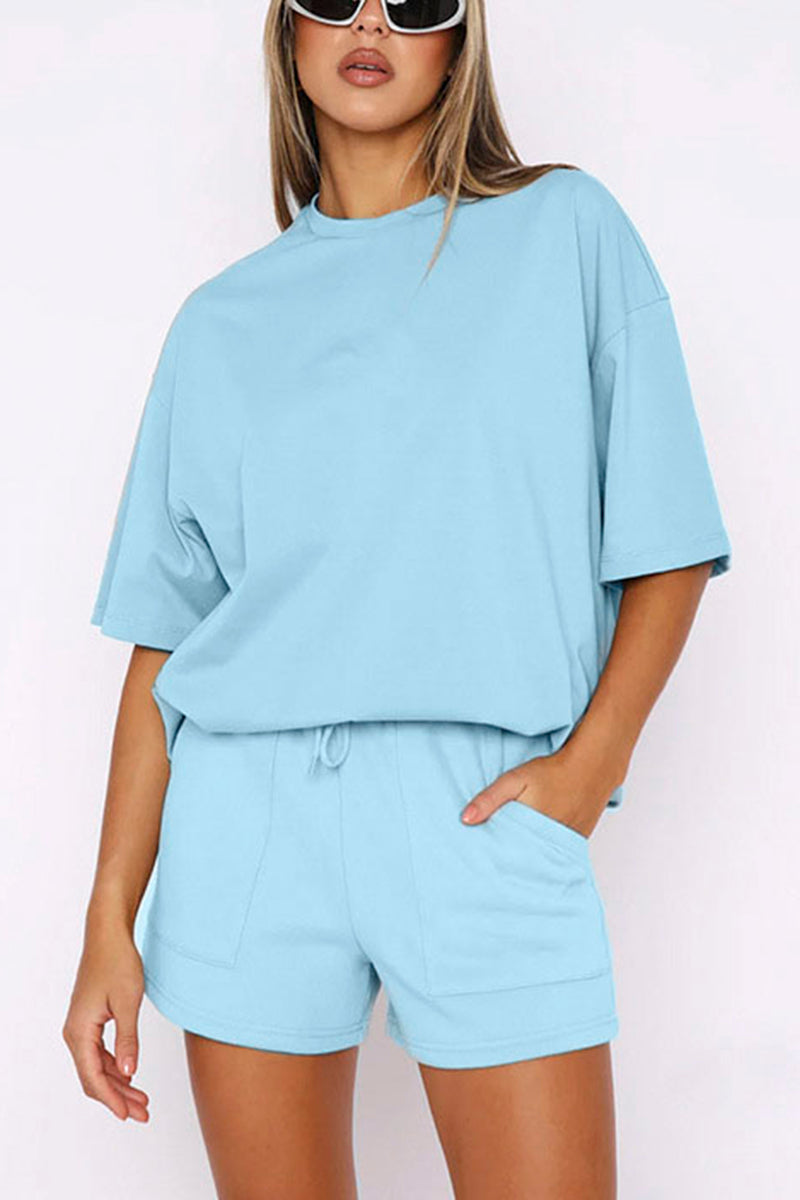 Casual Activewear Two-Piece Set
