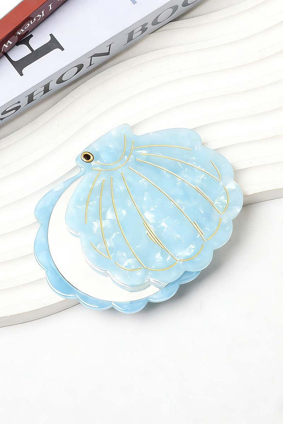 Seashell Compact Mirror