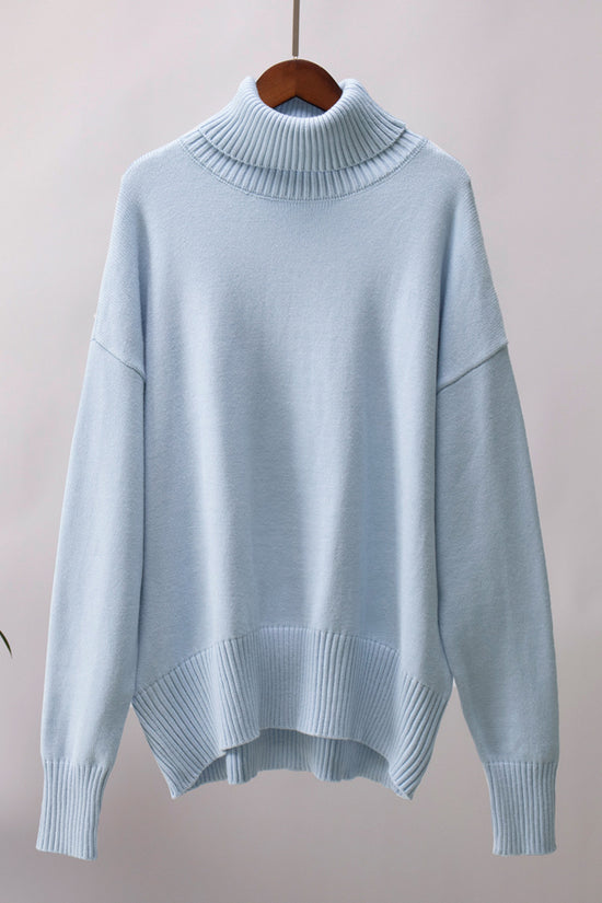 Cozy Turtleneck Relaxed Sweater