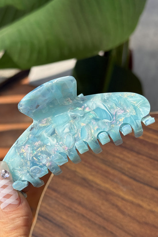 Iridescent Jaw Hair Clip