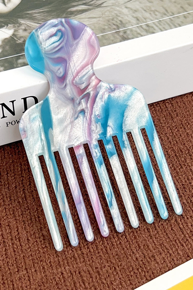 Striped Tortoise-Style Hair Pick