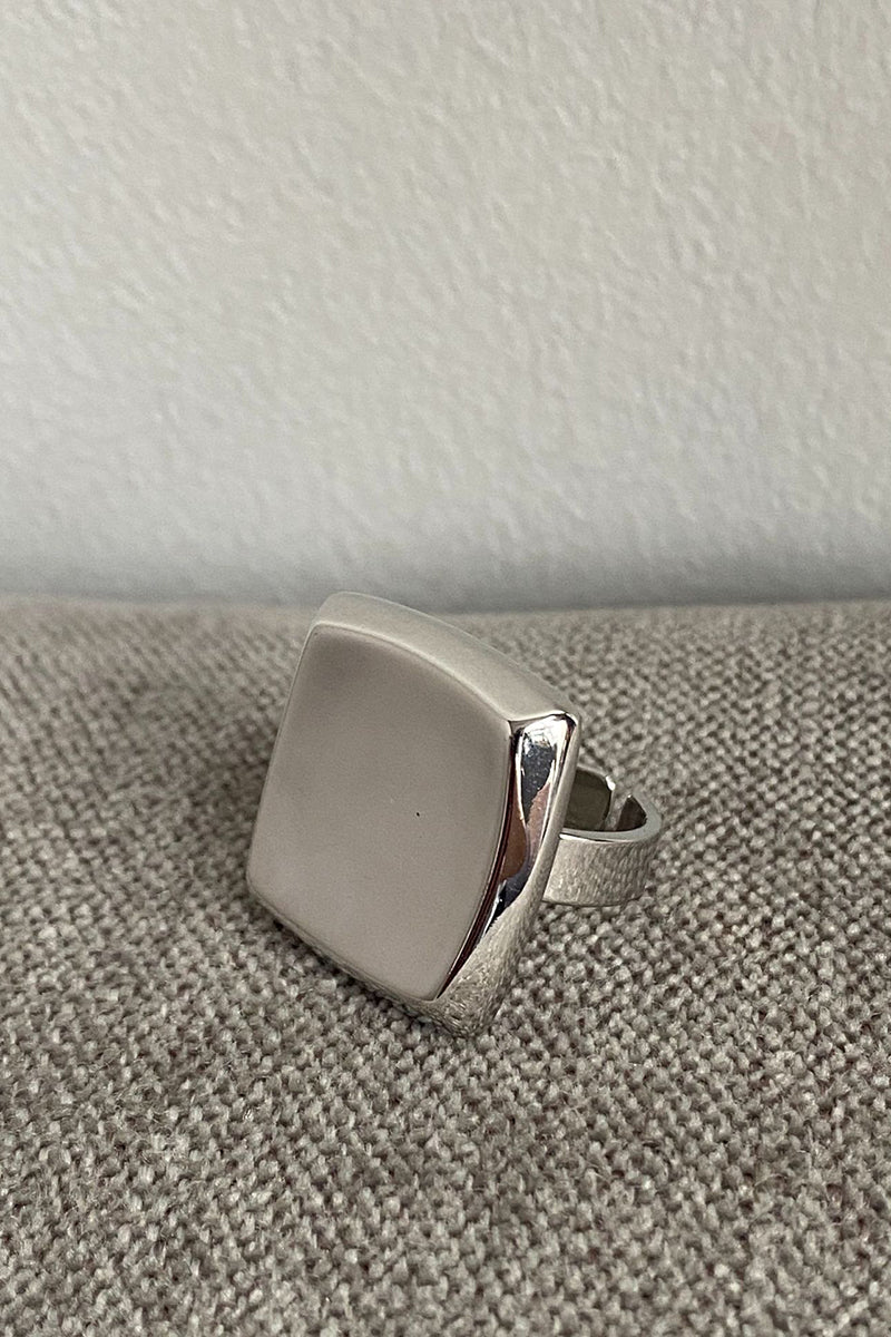Sleek Domed Statement Ring