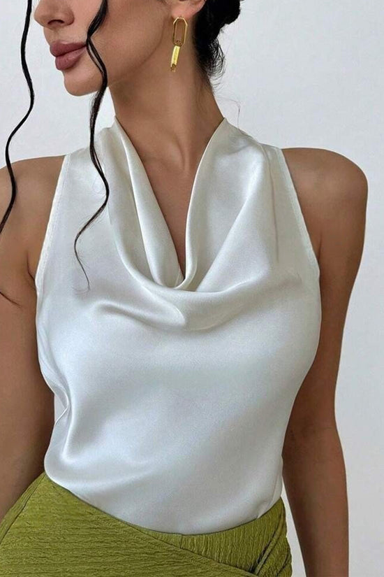 Sleek Halter Tank Top