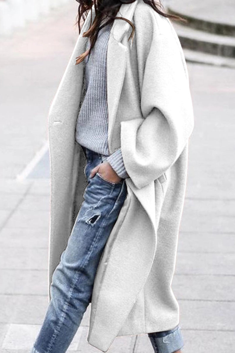 Chic Oversized Outerwear Coat