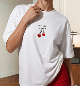 Charming Cherry Graphic T-Shirt