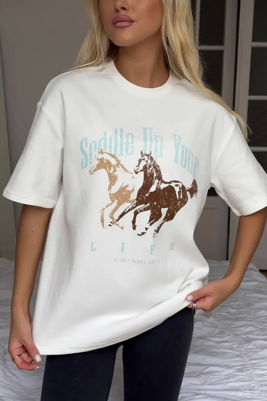 Saddle Up Graphic T-Shirt