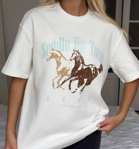 Saddle Up Graphic T-Shirt