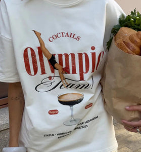 Graphic Print Oversized T-Shirt