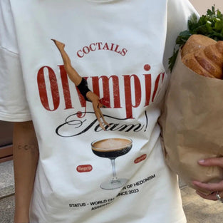 Graphic Print Oversized T-Shirt