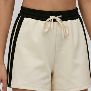 Drawstring Waist Active Shorts