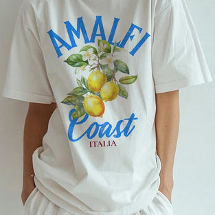 Amalfi Coast Graphic T-Shirt