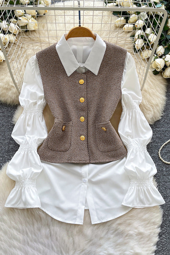 Stylish Two-Piece Outerwear Set