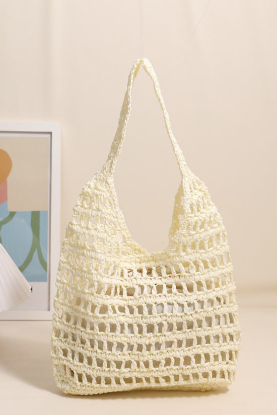 Chic Crochet Tote Bag