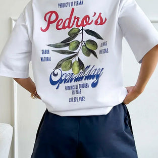 Graphic Back Print T-Shirt
