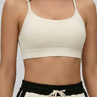 Strappy Back Active Crop Top