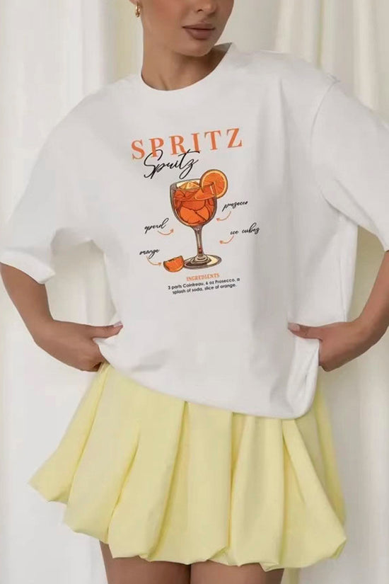 Casual Graphic Relaxed Fit T-Shirt