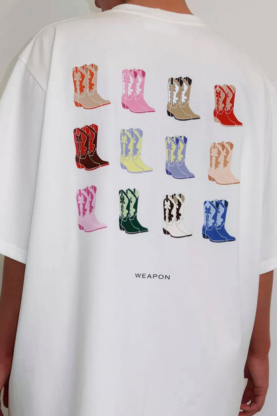 Cowboy Boot Graphic T-Shirt