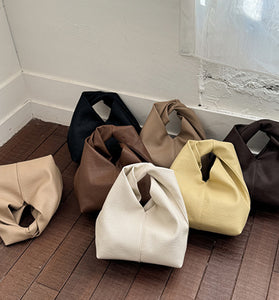 Stylish Knot Handle Tote Bag