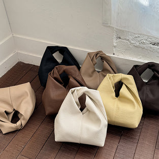 Stylish Knot Handle Tote Bag