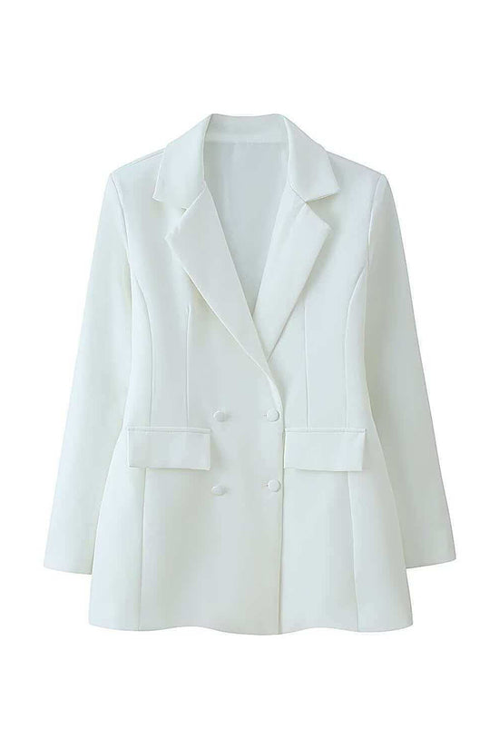 Double-Breasted Blazer Jacket