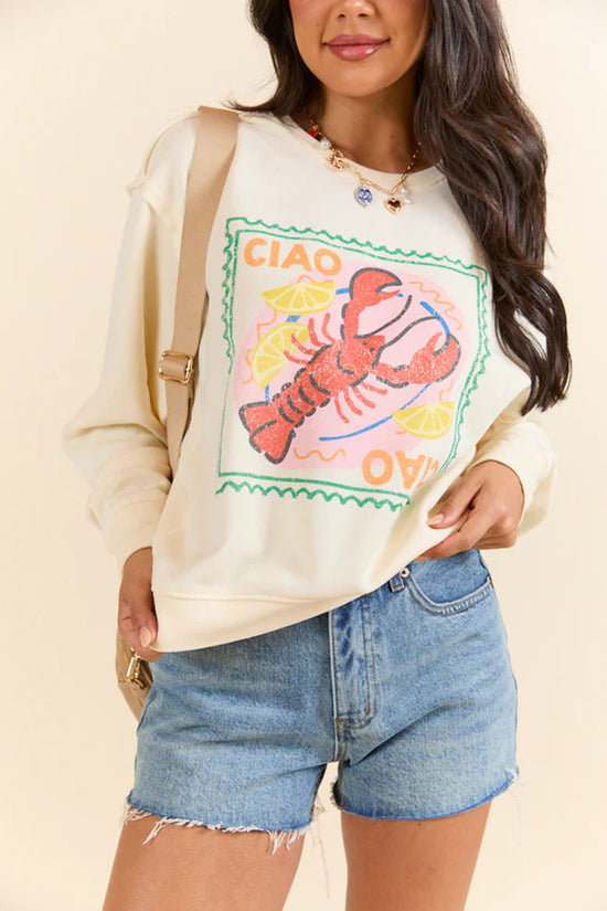 Ciao Lobster Graphic Sweatshirt