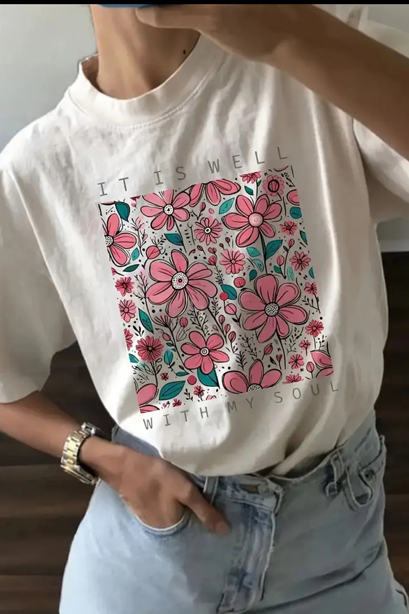 Floral Graphic T-Shirt