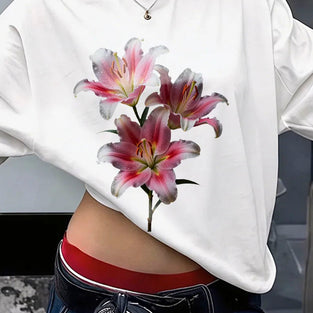 Floral Graphic Print T-Shirt
