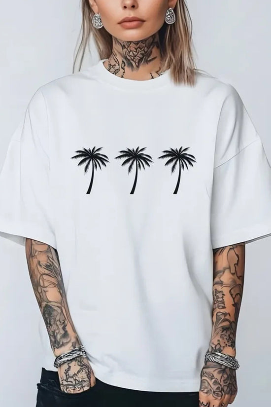 Palm Tree Graphic T-Shirt
