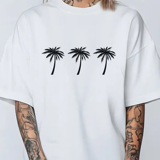Palm Tree Graphic T-Shirt