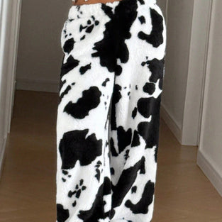 Leopard Print Casual Pants
