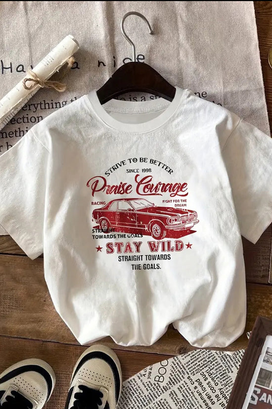 Vintage Car Graphic T-Shirt