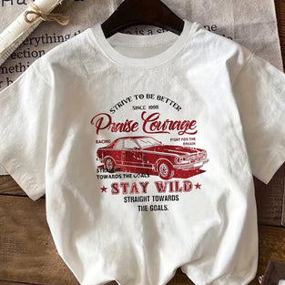 Vintage Car Graphic T-Shirt