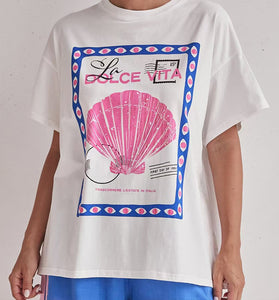Scallop Graphic Tee