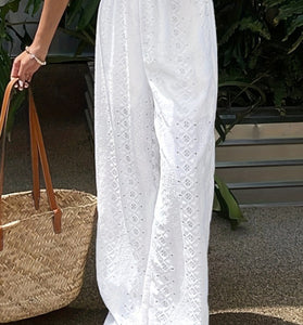 Elegant Wide-Leg Casual Pants
