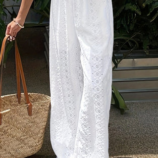 Elegant Wide-Leg Casual Pants