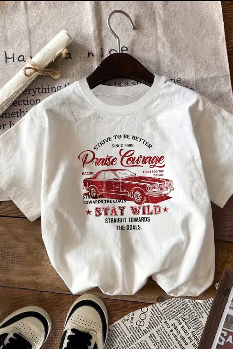Vintage Car Graphic T-Shirt