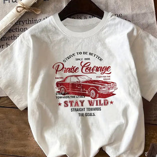Vintage Car Graphic T-Shirt