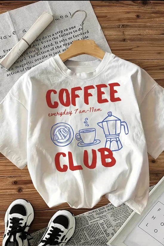 Coffee Club Graphic T-Shirt