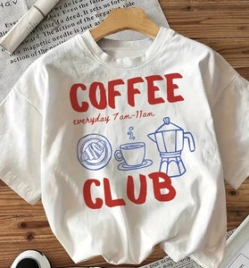 Coffee Club Graphic T-Shirt