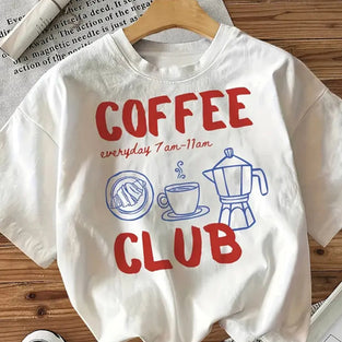 Coffee Club Graphic T-Shirt