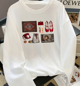 Graphic Print Oversized T-Shirt