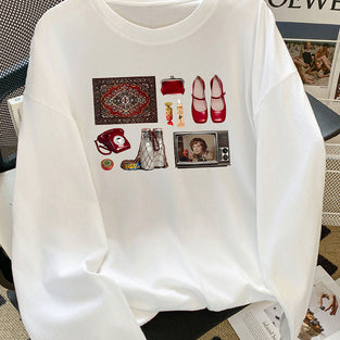 Graphic Print Oversized T-Shirt