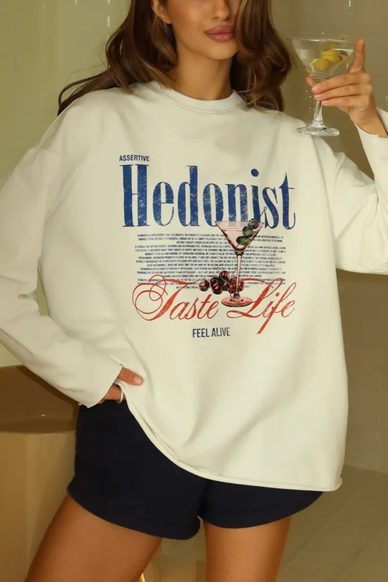 Graphic Print Casual Long Sleeve T-Shirt