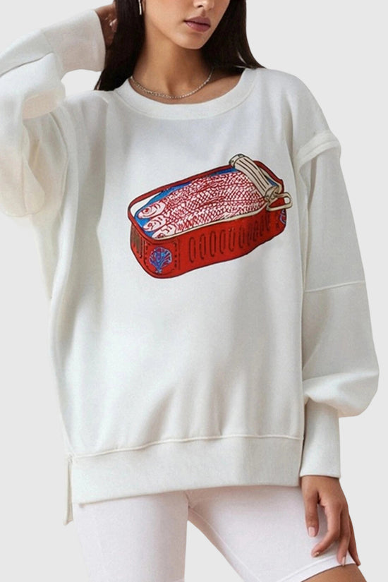 Graphic Cool Oversized Sweatshirt